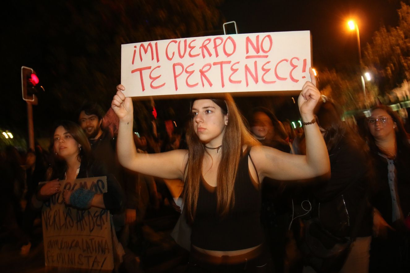 Protestmarsch im Juni 2016 in Santiago de Chile: Laut UNO ist die Gewalt gegen Frauen eines der am meisten verletzten Menschenrechte.