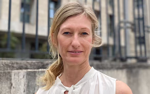 Porträt von Christine Schneeberger.