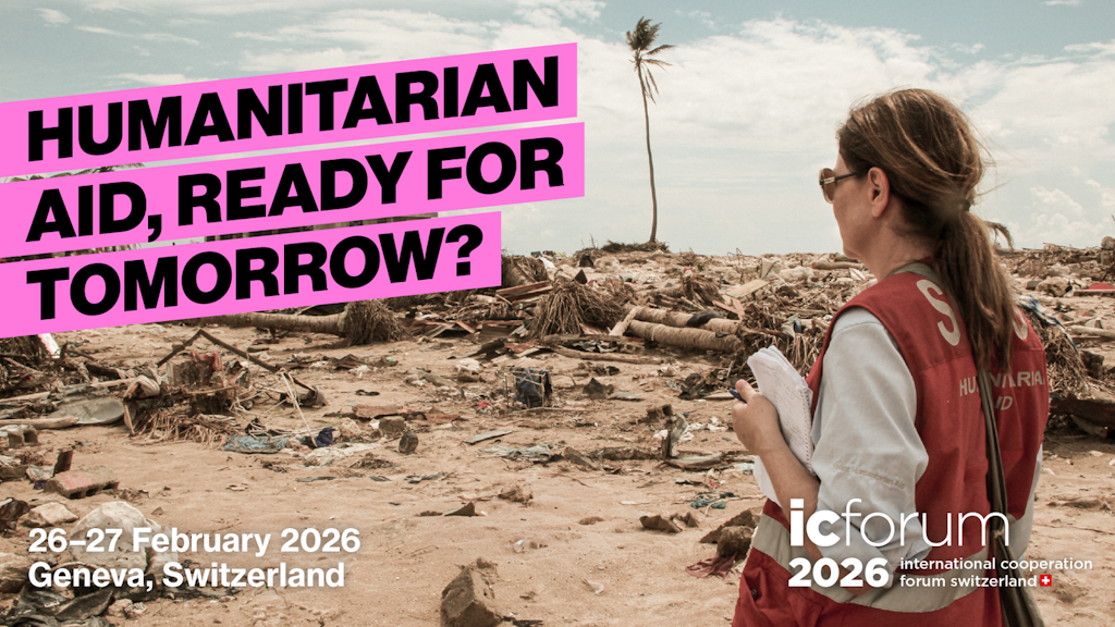 Identité visuelle, date et lieu de l’IC Forum. 