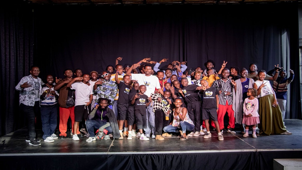 Spectacle collectif à l'Institut francophone de Kigali en mars 2025