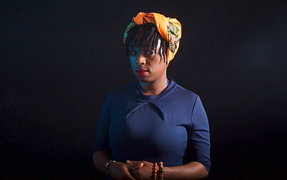 Primo piano di Wanjikũ Mwawuganga